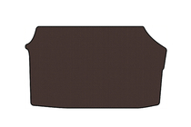 Audi 100 C3 1988–1991 Rubberen kofferbakmat Carsuit (1982-1988, Sedan, bruin) foto 1