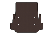 BMW 5 Serie E39 1996–2003 Rubberen kofferbakmat Carsuit V-2 (SD, bruin) foto 1