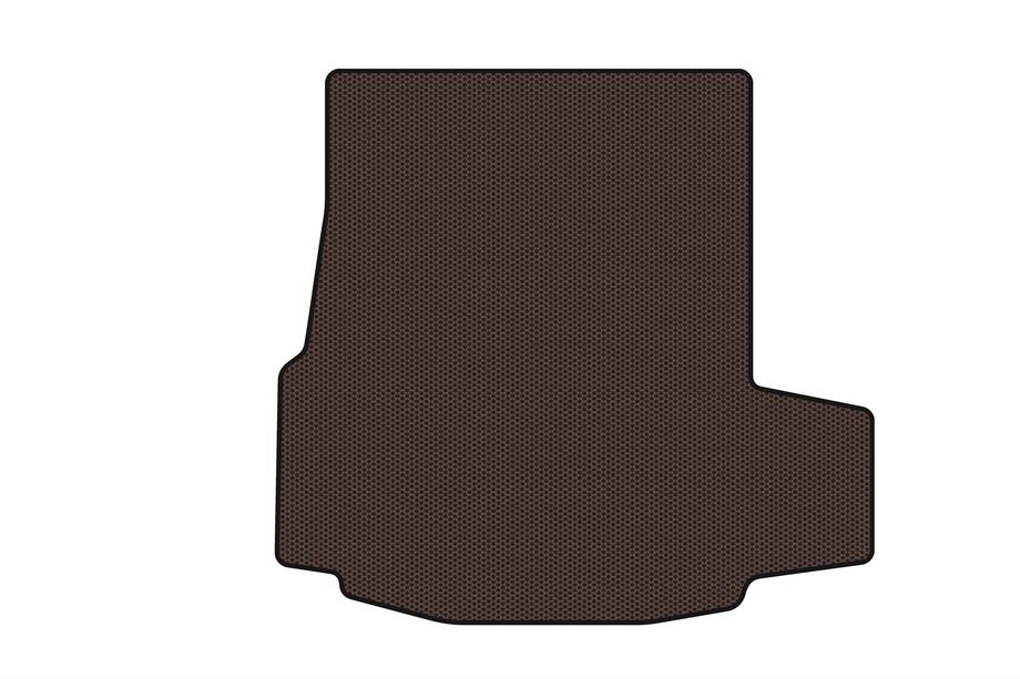 BMW 5 Serie G30/G31 2017–2023 Rubberen kofferbakmat Carsuit V-2 (voor G30, bruin) Image