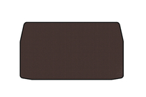 Mitsubishi Grandis 2003–2011 Rubberen kofferbakmat Carsuit (3 rijen, bruin) foto 1