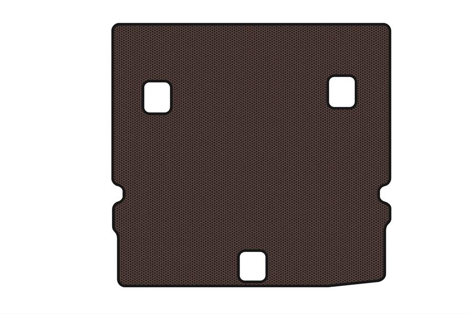 Chevrolet Orlando 2010–2018 Rubberen kofferbakmat Carsuit V-2 (Bruin) Foto 1