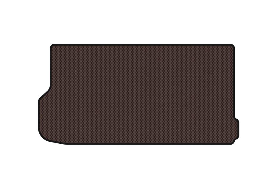 Daewoo Matiz 1998–2008 Rubberen kofferbakmat Carsuit (Bruin) Foto 1