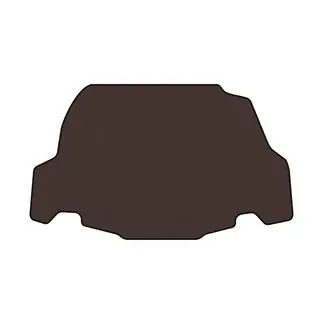 Rubberen kofferbakmat Carsuit (2009-2014, GT, Cabriolet, bruin)