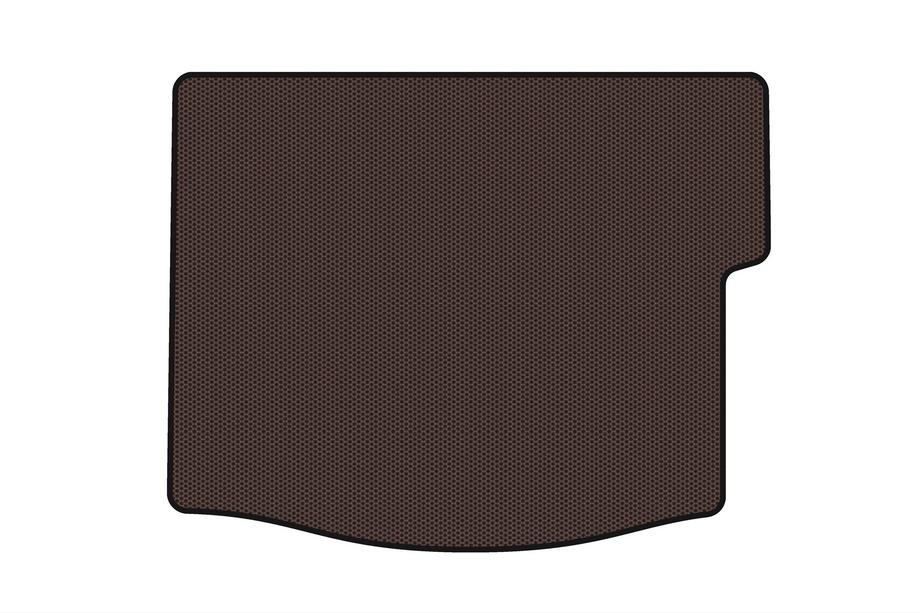 Ford Focus III 2011–2017 Rubberen kofferbakmat Carsuit (met subwoofer, HB, bruin) Image