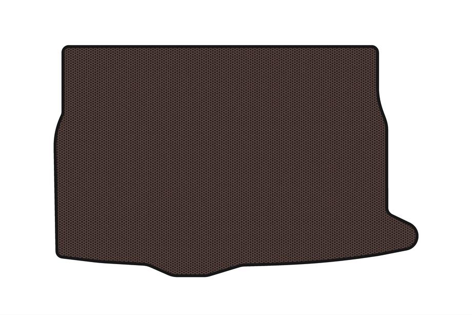Hyundai Veloster 2011–2017 Rubberen kofferbakmat Carsuit (Bruin) Foto 1