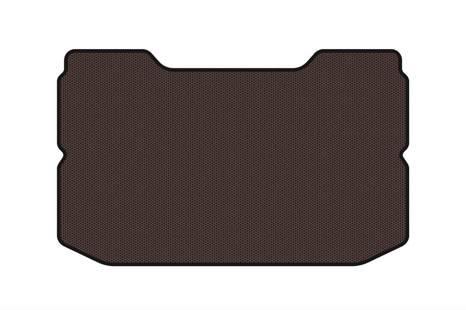Nissan Note 2004–2012 Rubberen kofferbakmat Carsuit (Bruin) Image