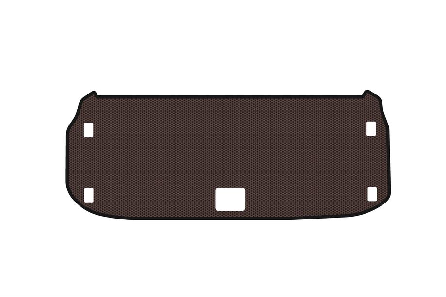 Infiniti QX60 2016–2021 Rubberen kofferbakmat Carsuit (t/m 3e zitrij, bruin) Image