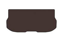 Nissan Quest 2011–2017 Rubberen kofferbakmat Carsuit (met 3e zitrij, 7-persoons, bruin) foto 1