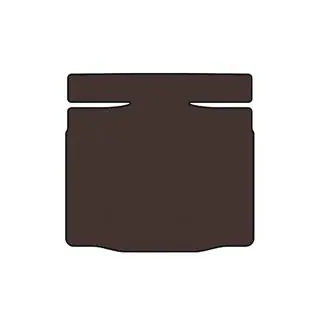 Rubberen kofferbakmat Carsuit V-2 (LB, bruin) foto 1