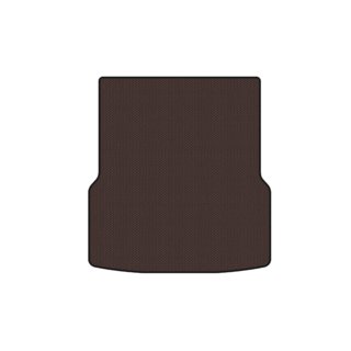 Carsuit rubberen kofferbakmat voorzijde (4WD, 2012-2021, bruin) Tesla Model S 2012– foto 1