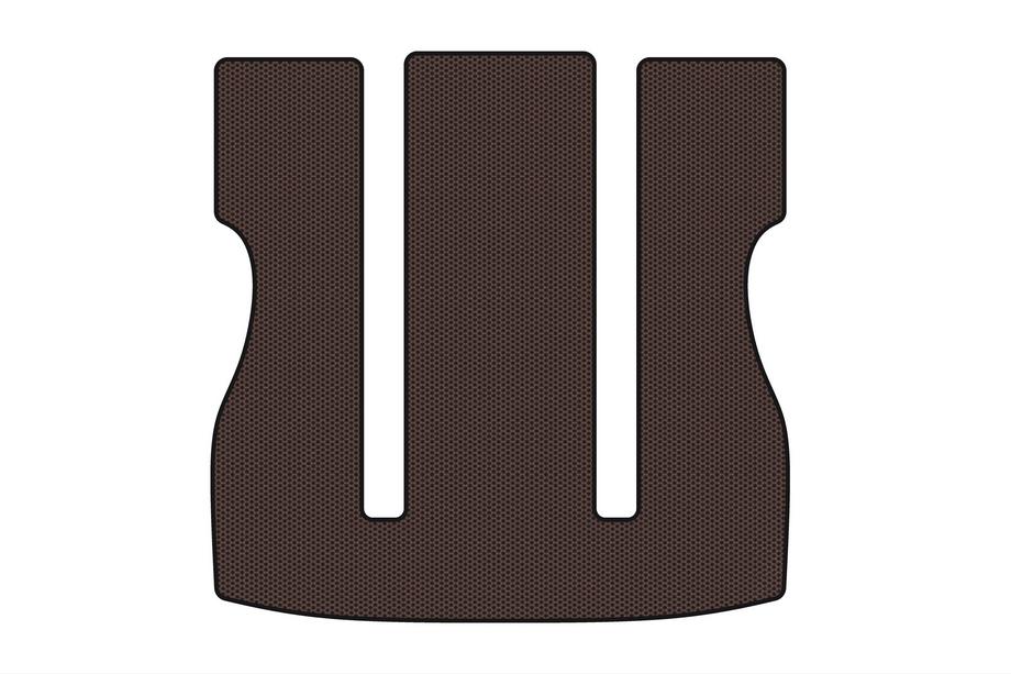 Ssang Yong Rodius Rubberen kofferbakmat Carsuit 2004-2008 (Bruin) Foto 1