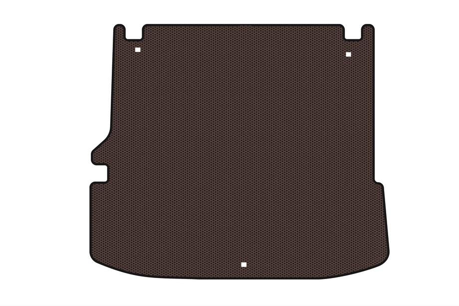 Toyota Highlander 2019– Rubberen kofferbakmat Carsuit V2 (met subwoofer, 7-zits, bruin) Image