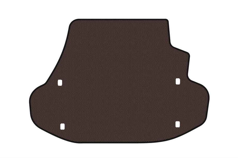 Honda Legend 2004–2012 Rubberen kofferbakmat Carsuit (Bruin) Foto 1