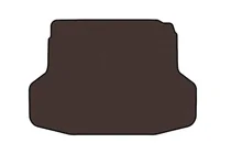Honda Civic Sedan VII 2001–2006 Rubberen kofferbakmat Carsuit (Coupé, bruin) foto 1
