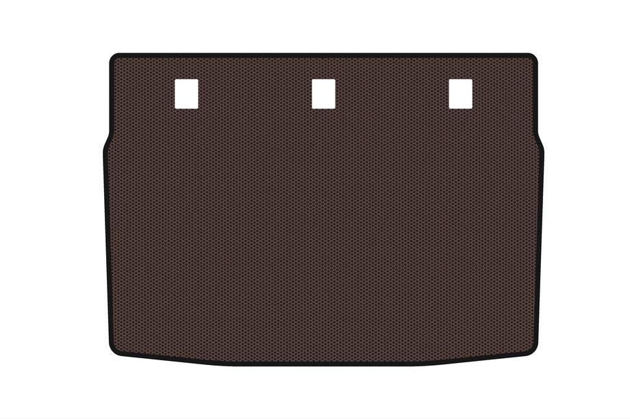 Kia Forte 2008–2024 Rubberen kofferbakmat Carsuit (2008-2012, bruin) Foto 1