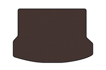 Nissan X-trail T32/Rogue 2014–2021 Rubberen kofferbakmat Carsuit (5-zits, Europa, bruin) foto 1