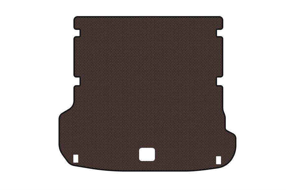 Audi Q7 2015–2026 Rubberen kofferbakmat Carsuit (7-zits, bruin) Image