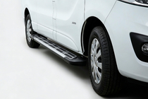 Renault Trafic 2001–2015 Sunrise side steps (set van 2, aluminium) foto 1