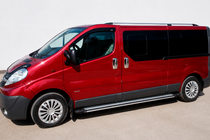 Renault Trafic 2001–2015 Rainbow zijtreden (set van 2, aluminium) foto 2