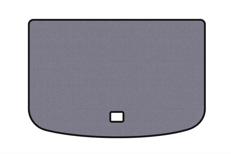 Audi A1 2010–2018 Rubberen kofferbakmat Carsuit (HB, 3-deurs, grijs) Foto 1