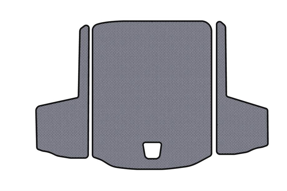 Cadillac ATS 2012–2019 Rubberen kofferbakmat Carsuit (SD, grijs) Image