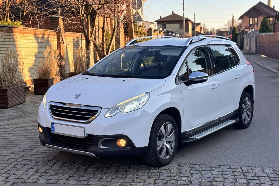 Peugeot 2008 2013–2019 Side steps Allmond Grey (2 stuks, aluminium) Image