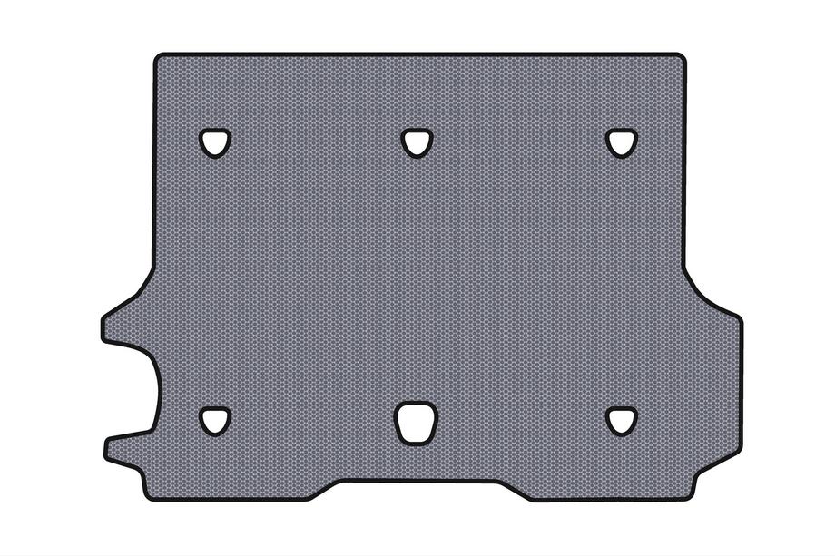 Chevrolet Trailblazer 2002–2012 Rubberen kofferbakmat Carsuit (Grijs) Image