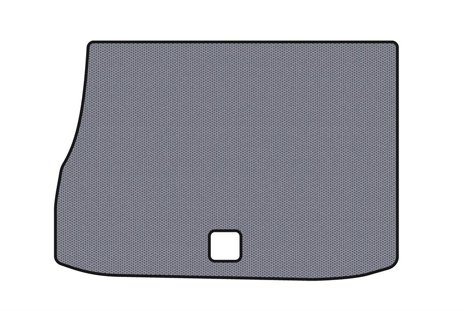 Citroen DS-5 2011–2015 Rubberen kofferbakmat Carsuit (HB, hybride/automaat, grijs) Foto 1