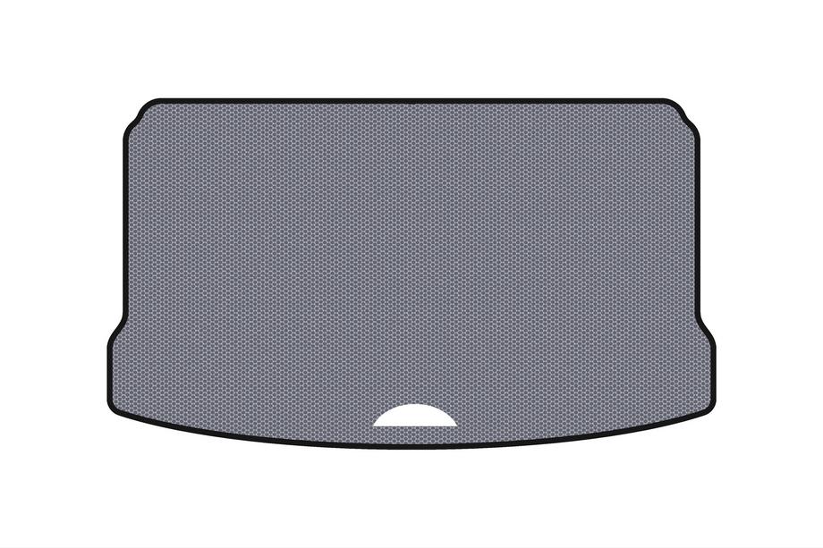 Mini Cooper F55/56/57 2014–2023 Rubberen kofferbakmat Carsuit (voor S F55, 5-deurs, grijs) Image