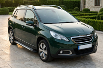 Peugeot 2008 2013–2019 Line side steps (set van 2, aluminium) foto 1