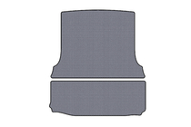 Fiat Fiorino/Qubo 2008–2024 Rubberen kofferbakmat Carsuit (Cargo, grijs) foto 1