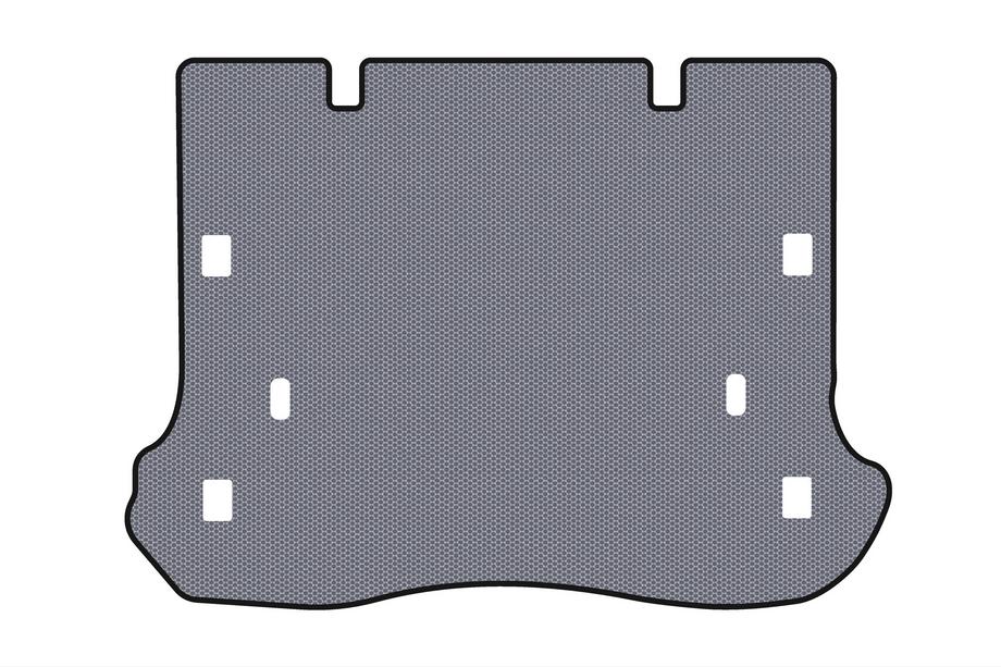 Jeep Grand Cherokee WK 2004–2010 Rubberen kofferbakmat Carsuit V-2 (Grijs) Foto 1