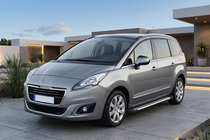 Peugeot 5008 2009–2016 Line side steps (set van 2, aluminium) foto 1