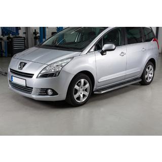Maydos V1 zijtreden (set 2 stuks, aluminium + RVS) Peugeot 5008 2009–2016 foto 1