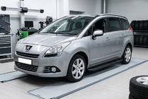 Peugeot 5008 2009–2016 Bosphorus Black side steps (2 st., aluminium) foto 1