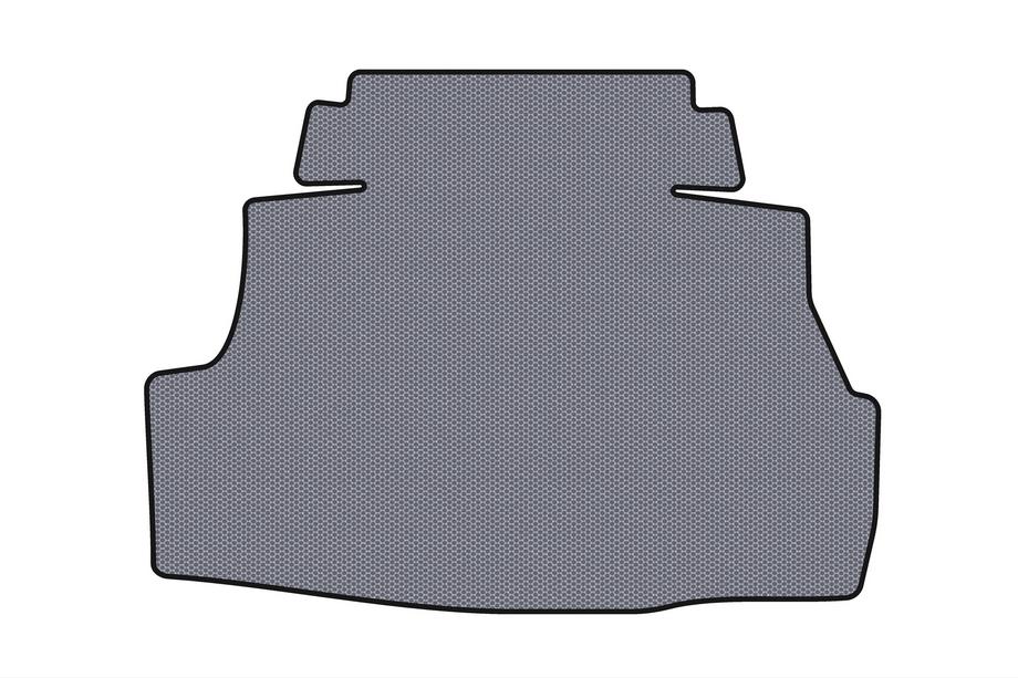 Nissan Almera N16 2000–2006 Rubberen kofferbakmat Carsuit (SD, grijs) Foto 1