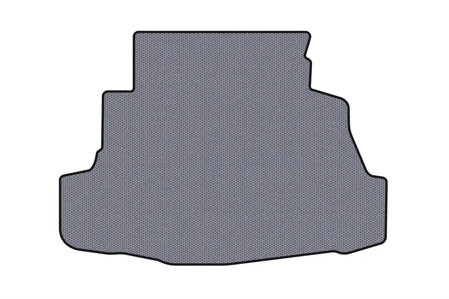 Nissan Primera P12 2002–2007 Rubberen kofferbakmat Carsuit (SD, grijs) Foto 1