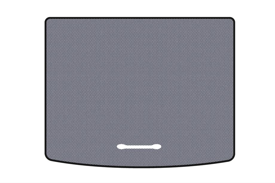 Opel Ampera 2011–2016 Rubberen kofferbakmat Carsuit (LB, Hybrid, grijs) Image