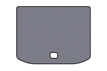 Audi A3 2012–2020 Rubberen kofferbakmat Carsuit (HB, 5-deurs, grijs) foto 1