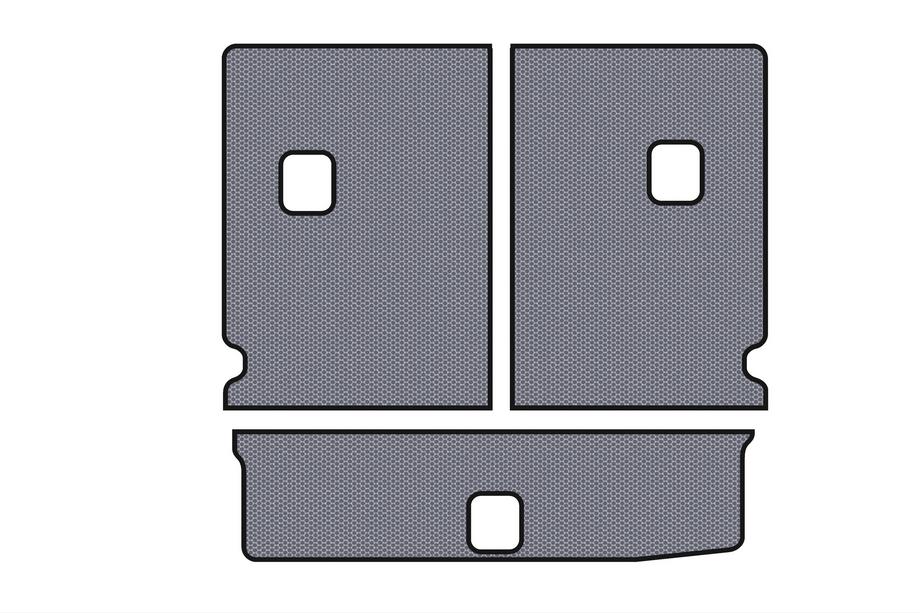 Chevrolet Orlando 2010–2018 Rubberen kofferbakmat Carsuit V-1 (Grijs) Foto 1