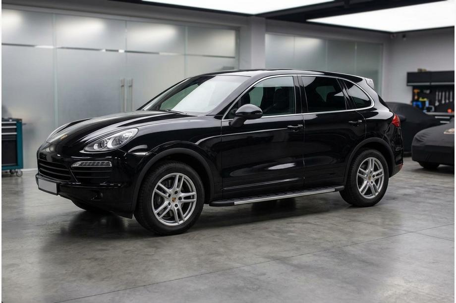 Porsche Cayenne 2010–2017 Duru side steps (2 stuks, aluminium) Image