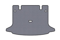 Dacia Logan I 2005–2008 Rubberen kofferbakmat Carsuit (SW, 7-zits, grijs) foto 1
