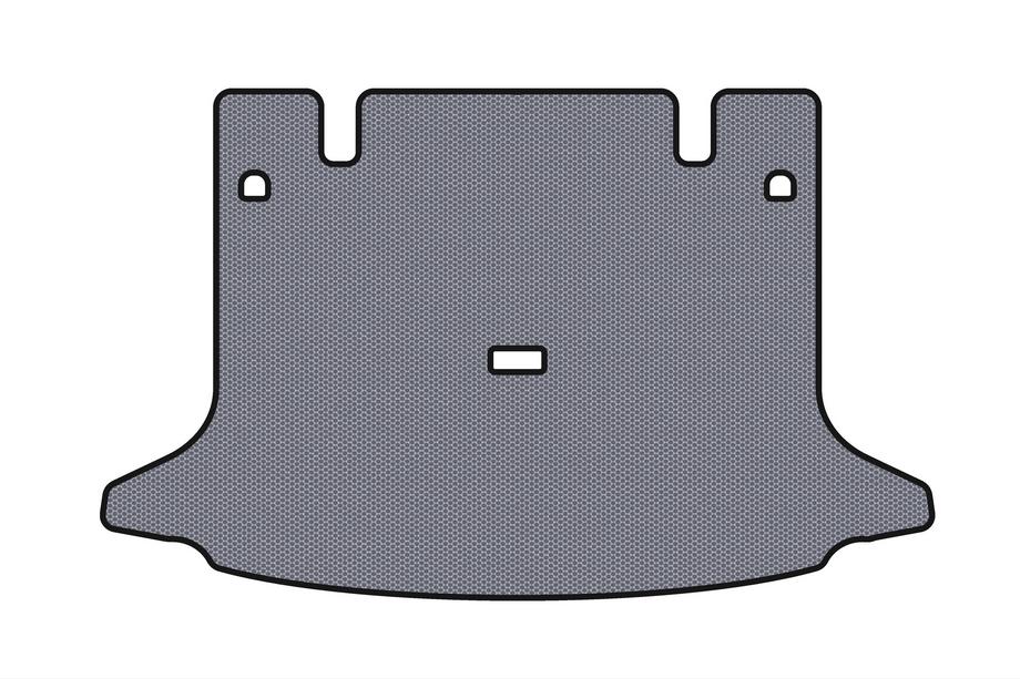 Dacia Logan I 2005–2008 Rubberen kofferbakmat Carsuit (SW, 7-zits, grijs) Image