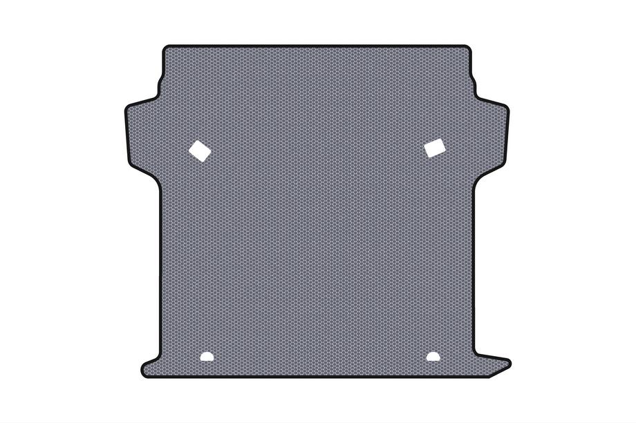 Fiat Doblo II 2010–2022 Rubberen kofferbakmat Carsuit (Grijs) Foto 1