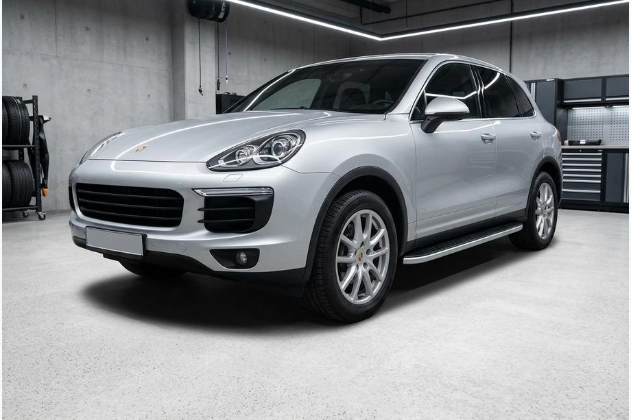 Porsche Cayenne 2010–2017 Tayga side steps (2 stuks, aluminium) Image