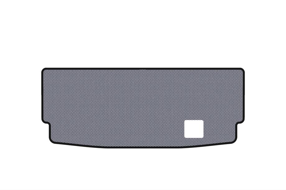 Mercedes GL-klasse X164 2006–2012 Rubberen kofferbakmat Carsuit (7-zitter, met 3e zitrij omhoog, grijs) Image