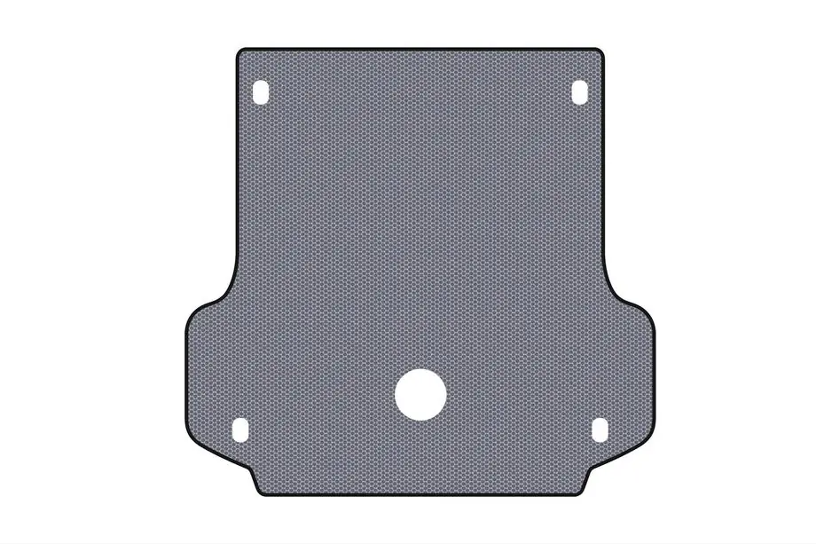 Mitsubishi Pajero Sport 2008–2015 Rubberen kofferbakmat Carsuit (2008-2013, grijs) Image