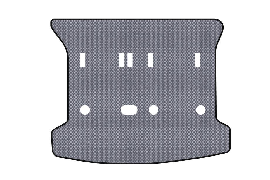 Peugeot 307 2001–2008 Rubberen kofferbakmat Carsuit (SW, grijs) Image