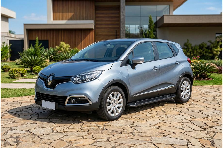 Renault Captur 2013–2019 RedLine Black zijsteps (set van 2, aluminium) Image