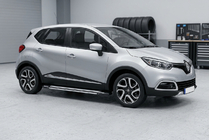 Renault Captur 2013–2019 Rainbow zijtreden (set van 2, aluminium) foto 1